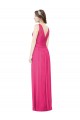 Long Sleeveless Soft Chiffon Azalea A-Line Bridesmaid Dress Edmonton
