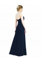 Long Sleeveless Soft Chiffon Smoke Green Sweetheart A-Line Bridesmaid Dress Edmonton
