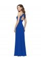 Long Sleeveless Soft Chiffon Royal Blue A-Line Bridesmaid Dress / Formal Dress Edmonton