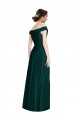 Long Sleeveless Soft Chiffon Ever Green A-Line Formal Dress / Bridesmaid Dress Edmonton
