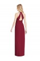 Long Sleeveless Soft Chiffon Desert Rose Trumpet Formal Evening Gown / Bridesmaid Dress Edmonton