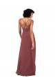 Long Sleeveless Soft Chiffon Black Column Formal Evening Gown / Bridesmaid Dress Edmonton