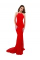 Long Sleeveless Lace Red Mermaid Evening Gown / Prom Dress / Bridesmaid Dress Edmonton
