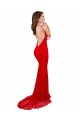 Long Sleeveless Lace Red Mermaid Evening Gown / Prom Dress / Bridesmaid Dress Edmonton