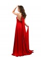 Long Sleeveless Spandex Red A-Line Formal Evening Gown / Prom Dress / Bridesmaid Dress Edmonton