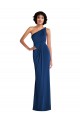 Long Sleeveless Spandex Royal Blue Sheath Semi Formal Evening Dress / Prom Dress / Bridesmaid Dress Edmonton