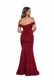 Long Sleeveless Spandex Burgundy Mermaid Formal Plus Size Evening Gown / Prom Dress / Bridesmaid Dress Edmonton