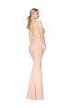 Long Sleeveless Stretch Crepe Nude Mermaid Formal Dress / Bridesmaid Dress Edmonton